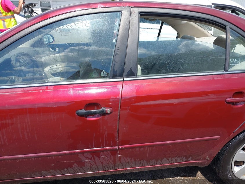 5NPET46C07H293921 2007 Hyundai Sonata Gls