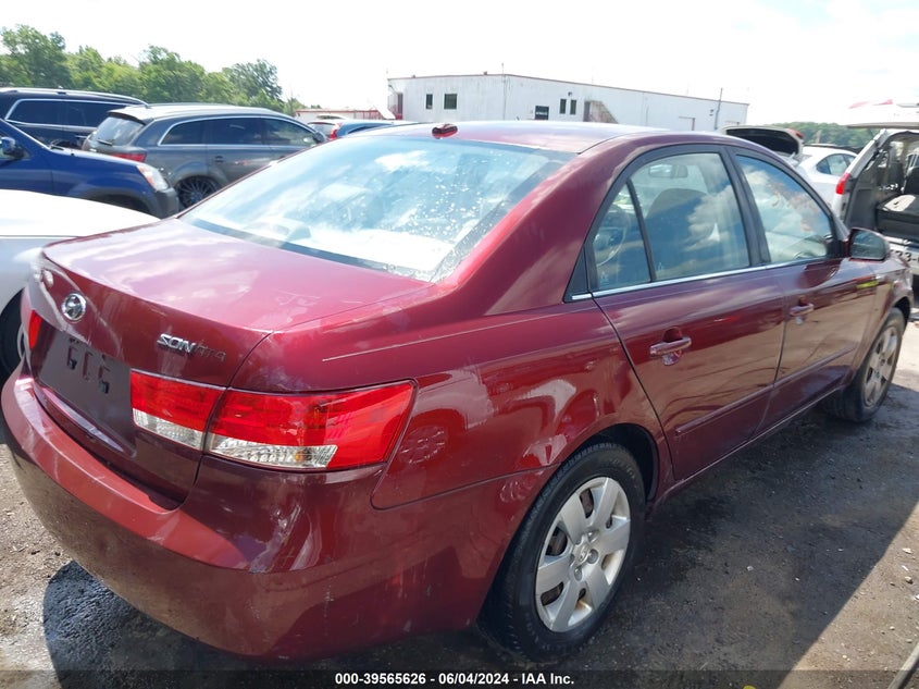5NPET46C07H293921 2007 Hyundai Sonata Gls