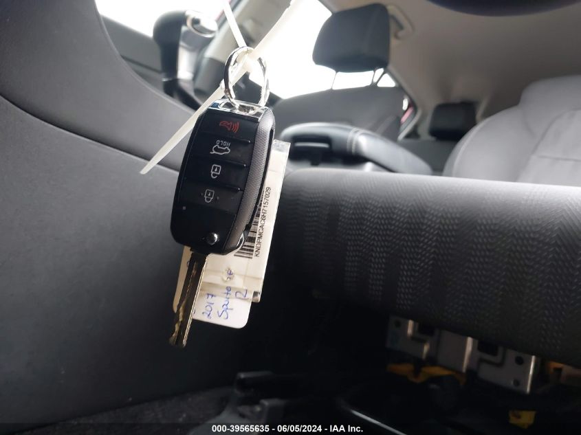 2017 Kia Sportage Lx VIN: KNDPMCAC6H7157029 Lot: 39565635