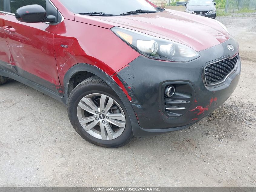 2017 Kia Sportage Lx VIN: KNDPMCAC6H7157029 Lot: 39565635