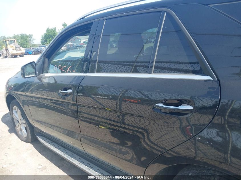 2013 Mercedes-Benz Ml 350 4Matic VIN: 4JGDA5HBXDA114570 Lot: 39565644