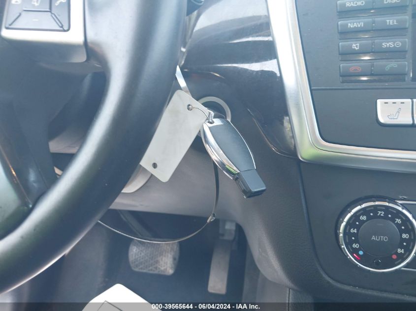 2013 Mercedes-Benz Ml 350 4Matic VIN: 4JGDA5HBXDA114570 Lot: 39565644