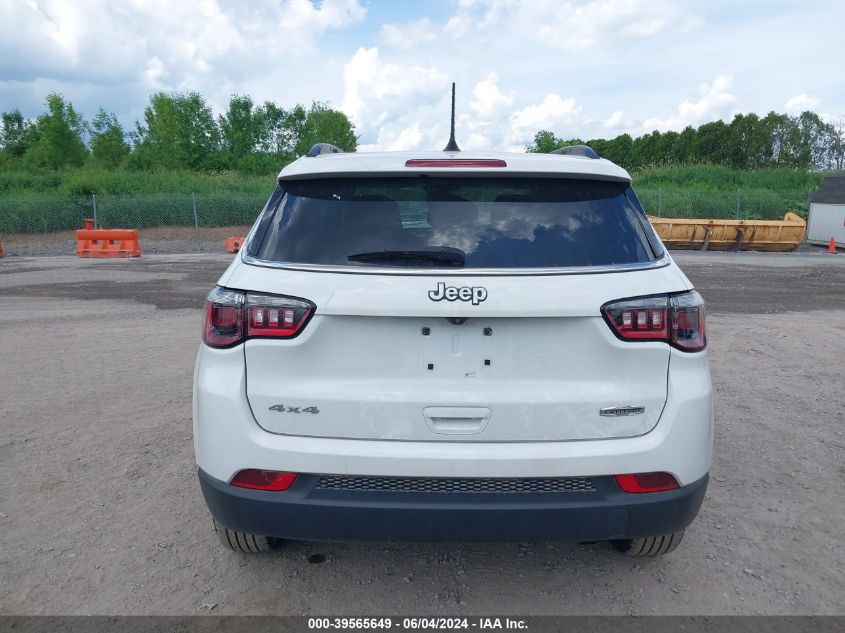 2022 Jeep Compass Latitude 4X4 VIN: 3C4NJDBB4NT124999 Lot: 39565649