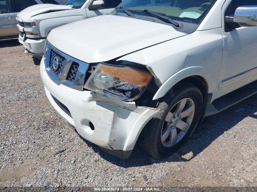 2013 Nissan Armada Sl VIN: 5N1BA0ND9DN604135 Lot: 39565674