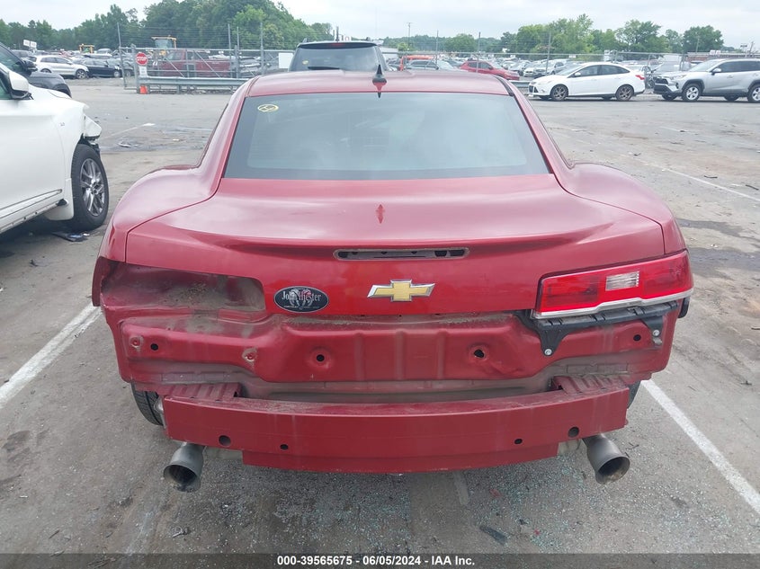 2015 Chevrolet Camaro 2Ls VIN: 2G1FB1E31F9238959 Lot: 39565675