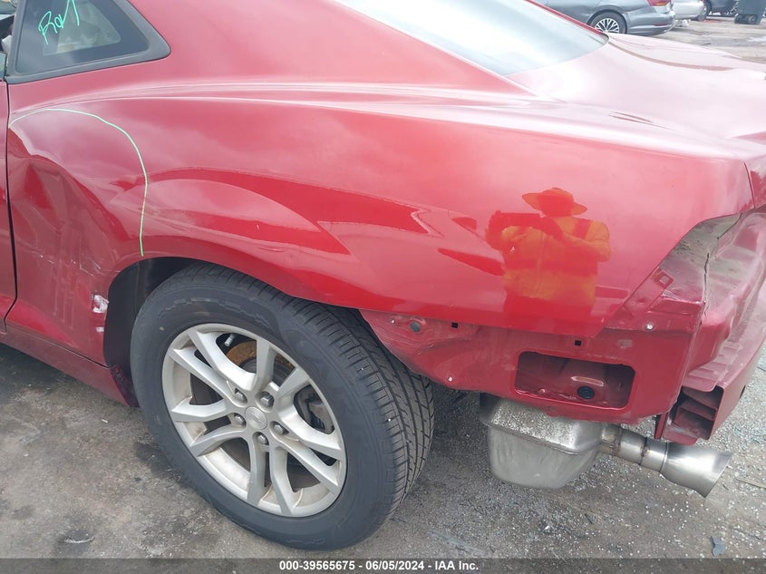 2015 Chevrolet Camaro 2Ls VIN: 2G1FB1E31F9238959 Lot: 39565675