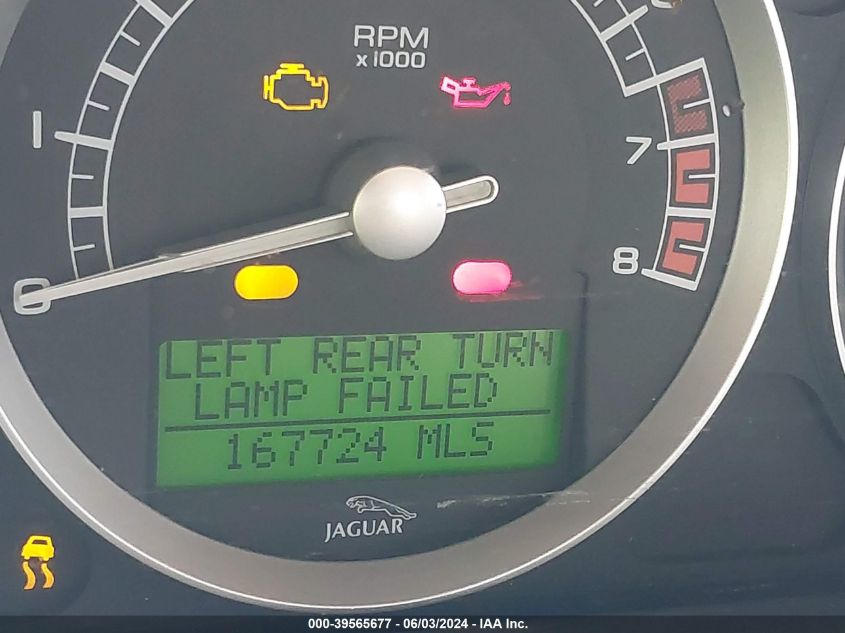 2006 Jaguar S-Type 3.0L V6 VIN: SAJWA01A26FN54808 Lot: 39565677