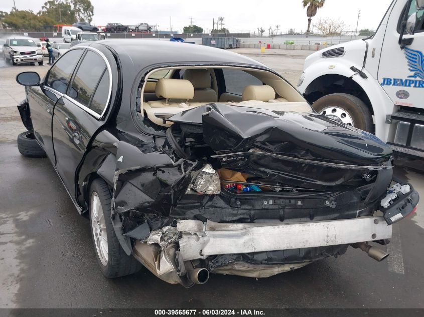 2006 Jaguar S-Type 3.0L V6 VIN: SAJWA01A26FN54808 Lot: 39565677