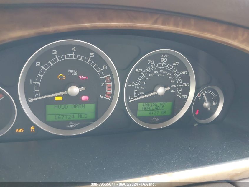 2006 Jaguar S-Type 3.0L V6 VIN: SAJWA01A26FN54808 Lot: 39565677