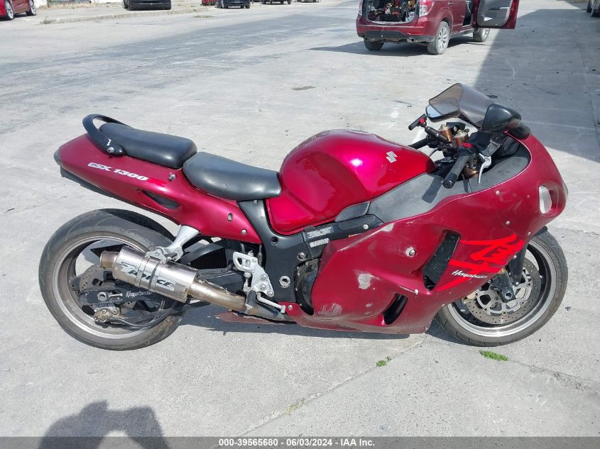 2007 Suzuki Gsx1300 Rz VIN: JS1GW71AX72105280 Lot: 39565680