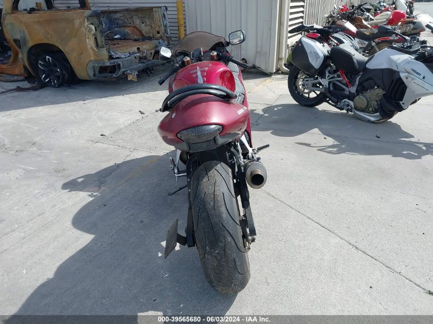 2007 Suzuki Gsx1300 Rz VIN: JS1GW71AX72105280 Lot: 39565680