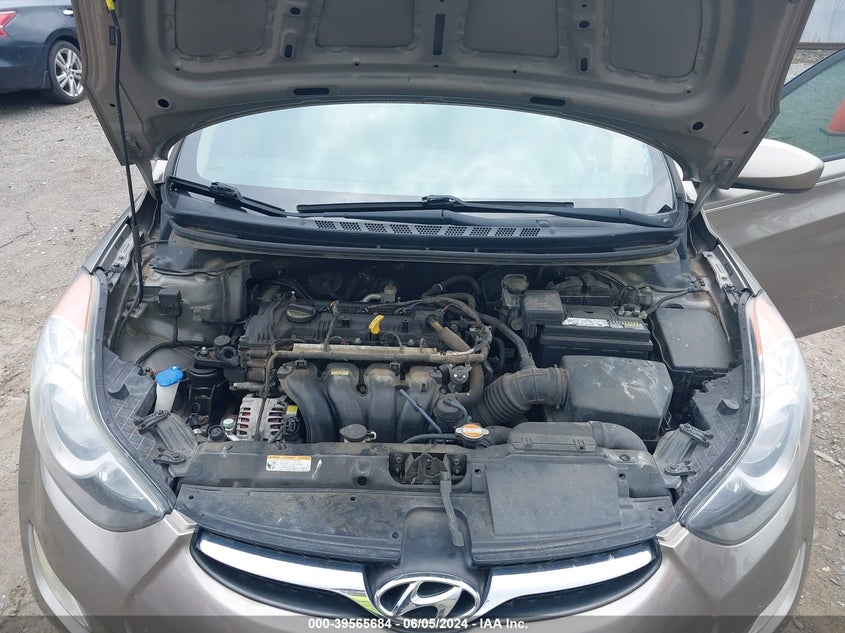 2012 Hyundai Elantra Gls VIN: 5NPDH4AE5CH065445 Lot: 39565684