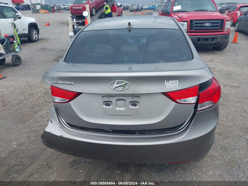2012 Hyundai Elantra Gls VIN: 5NPDH4AE5CH065445 Lot: 39565684