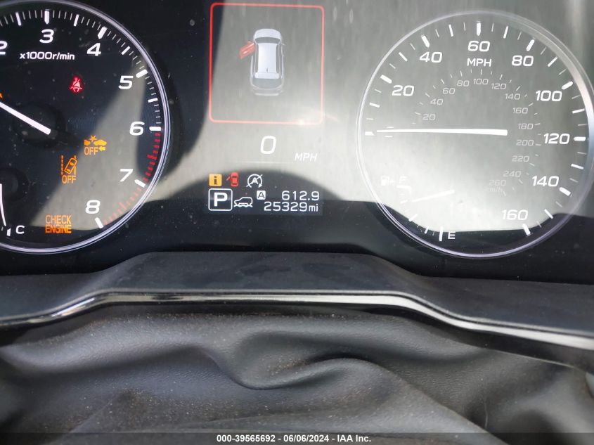 2021 Subaru Outback Premium VIN: 4S4BTADC3M3109109 Lot: 39565692