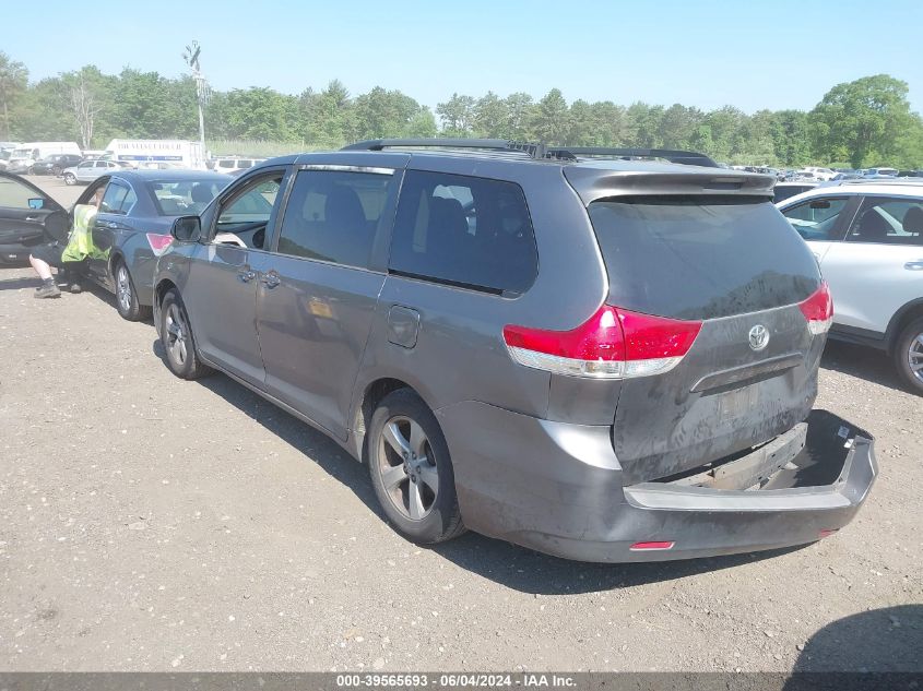 2012 Toyota Sienna Le V6 8 Passenger VIN: 5TDKK3DCXCS246905 Lot: 39565693