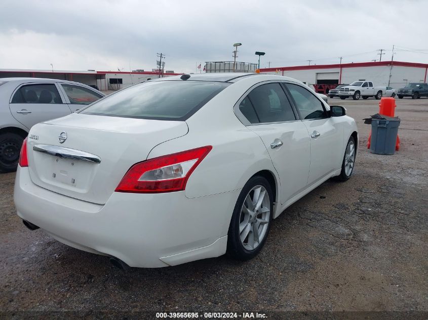 2011 Nissan Maxima 3.5 Sv VIN: 1N4AA5AP7BC812168 Lot: 39565695