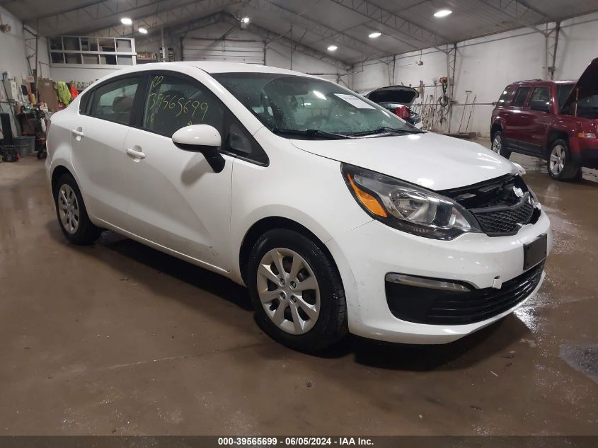 2016 Kia Rio Lx VIN: KNADM4A30G6607669 Lot: 39565699