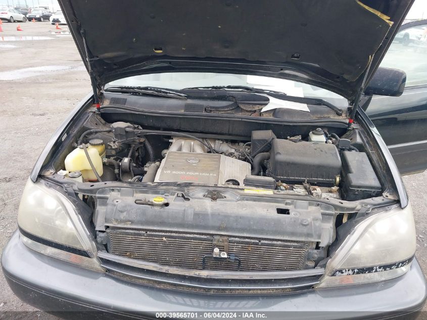 2000 Lexus Rx 300 VIN: JT6GF10U5Y0070795 Lot: 39565701