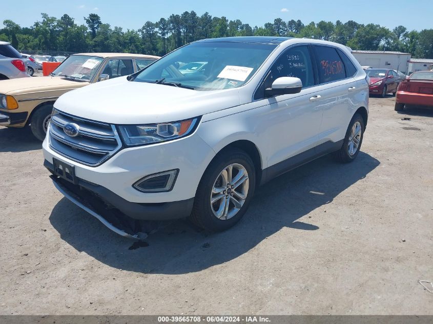 VIN 2FMTK3J90FBB03735 2015 FORD EDGE no.2