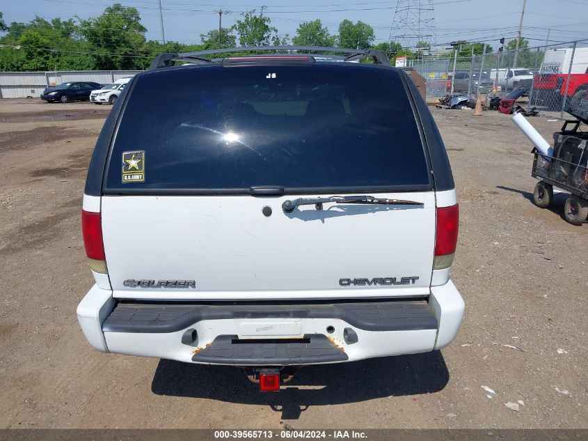 2002 Chevrolet Blazer Ls VIN: 1GNDT13W12K204738 Lot: 39565713