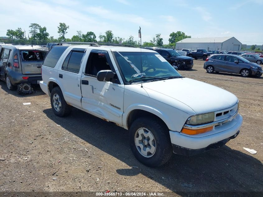 2002 Chevrolet Blazer Ls VIN: 1GNDT13W12K204738 Lot: 39565713