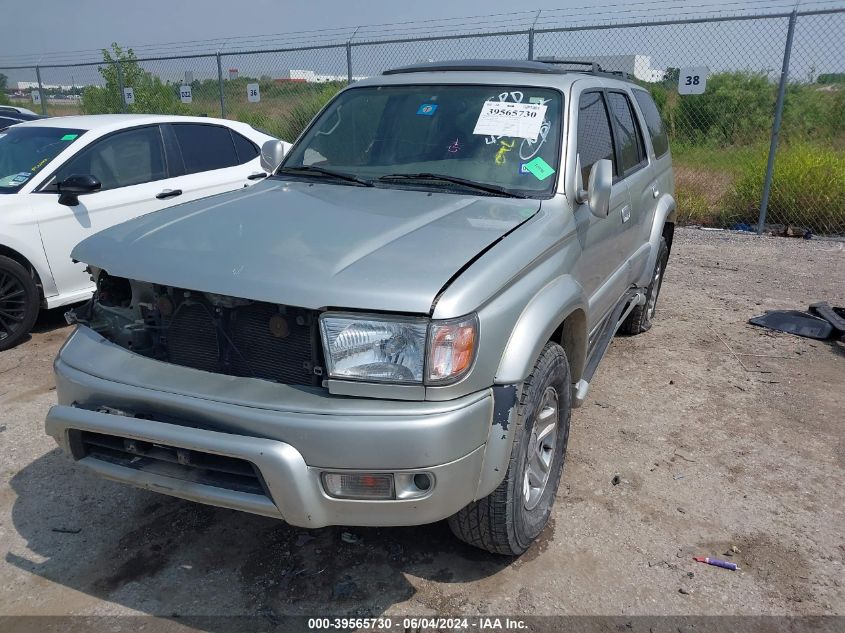 1999 Toyota 4Runner Limited V6 VIN: JT3GN87R5X0093910 Lot: 39565730