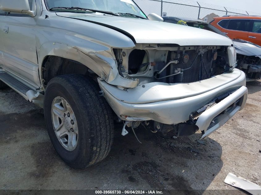 1999 Toyota 4Runner Limited V6 VIN: JT3GN87R5X0093910 Lot: 39565730