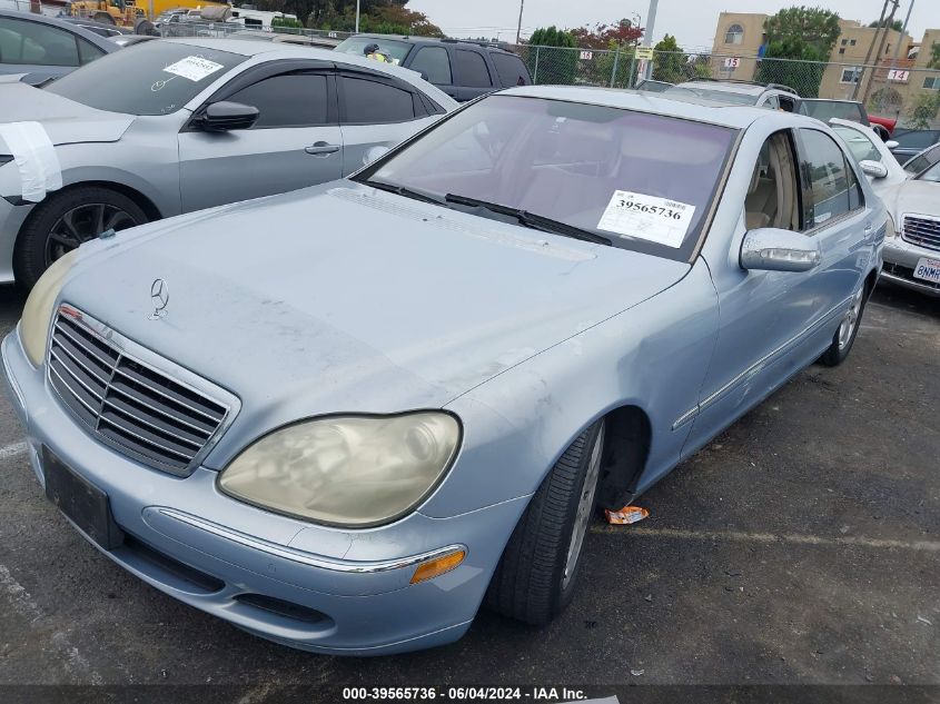 2003 Mercedes-Benz S 430 VIN: WDBNG83J83A352325 Lot: 39565736