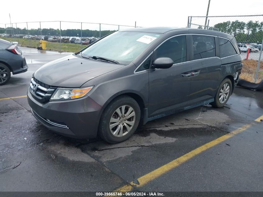 2016 Honda Odyssey Se VIN: 5FNRL5H35GB169601 Lot: 39565746