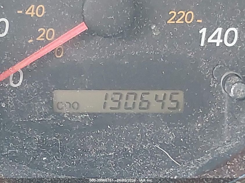 2002 Toyota Highlander Limited V6 VIN: JTEGF21AX20066084 Lot: 39565751