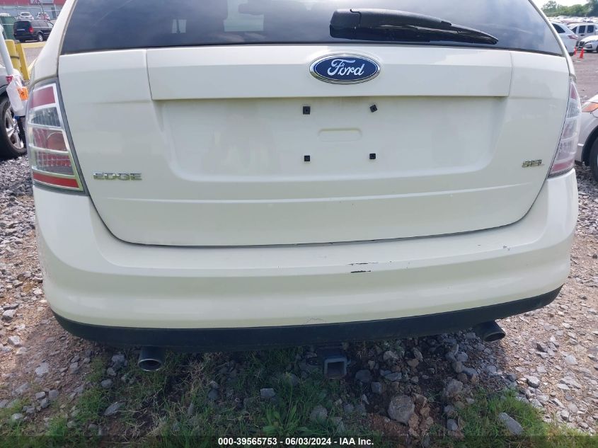 2007 Ford Edge Sel Plus VIN: 2FMDK39C27BA56648 Lot: 39565753