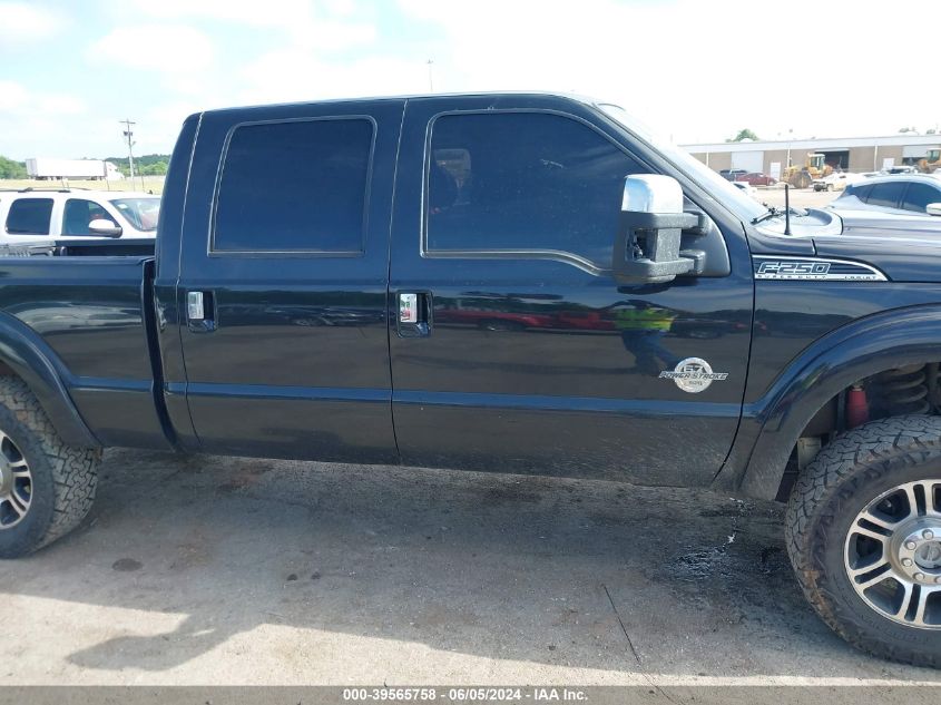 2013 Ford F-250 Lariat VIN: 1FT7W2BT7DEA66733 Lot: 39565758