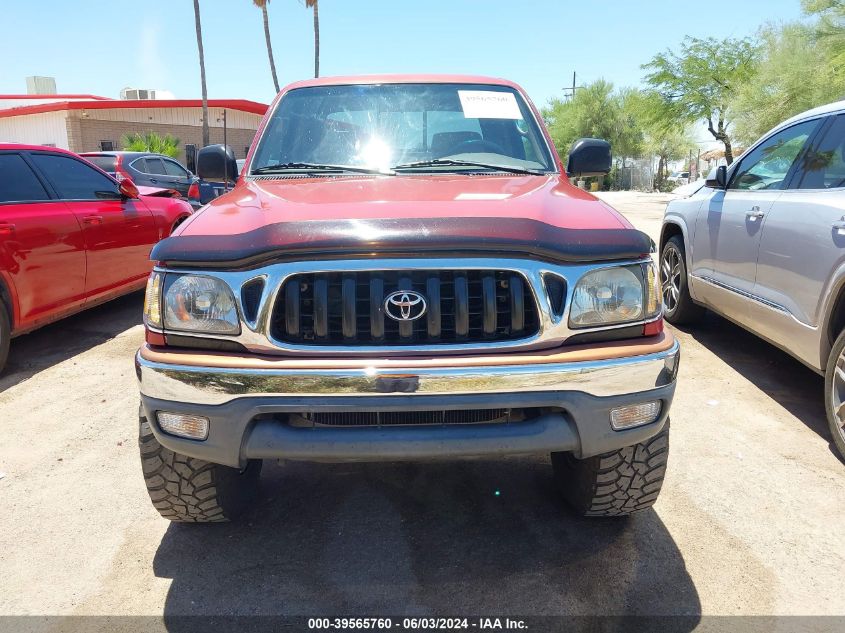 2002 Toyota Tacoma Double Cab Prerunner VIN: 5TEGN92N52Z039277 Lot: 39565760