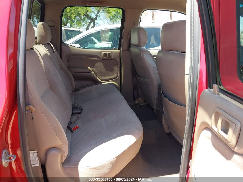 2002 Toyota Tacoma Double Cab Prerunner VIN: 5TEGN92N52Z039277 Lot: 39565760