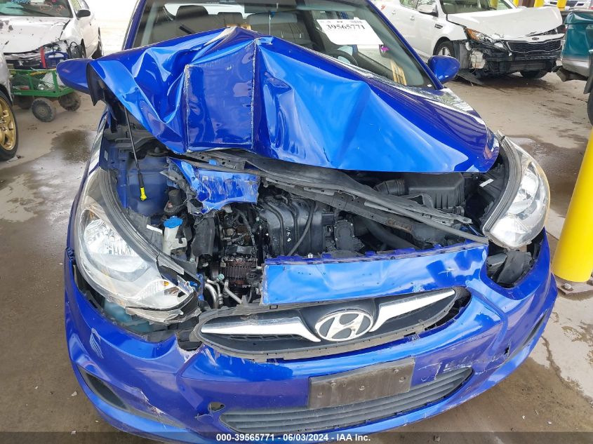 2012 Hyundai Accent Gs VIN: KMHCT5AE4CU001298 Lot: 39565771