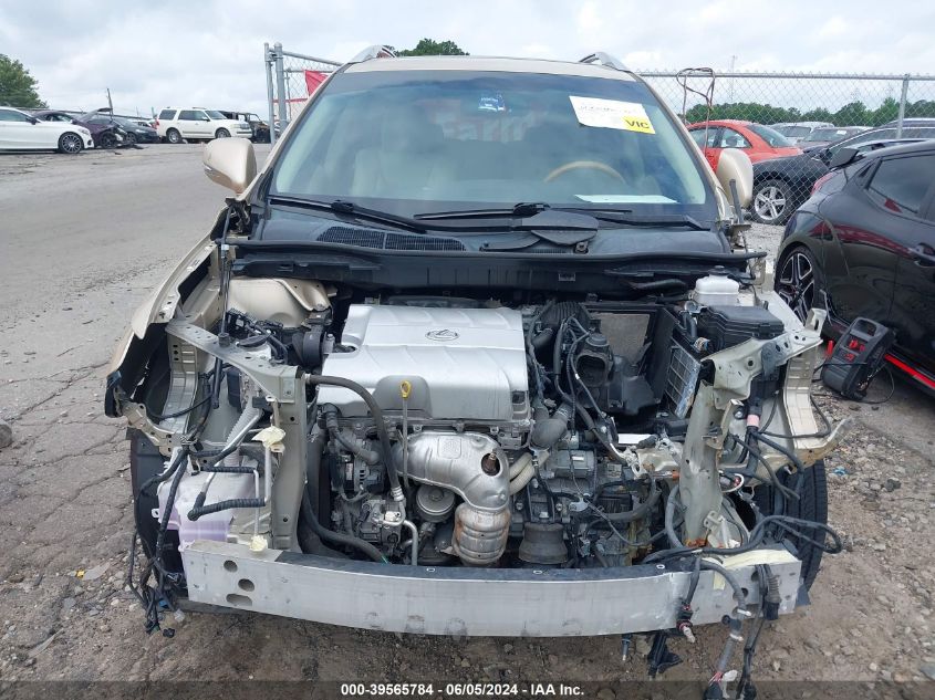 2010 Lexus Rx 350 VIN: 2T2ZK1BA3AC032974 Lot: 39565784