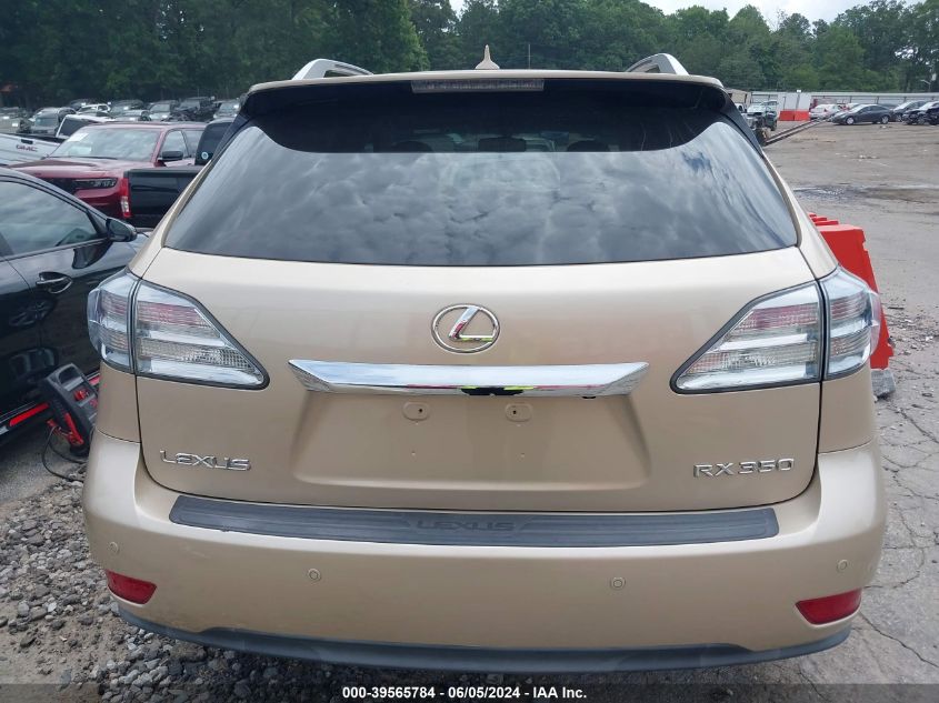 2010 Lexus Rx 350 VIN: 2T2ZK1BA3AC032974 Lot: 39565784