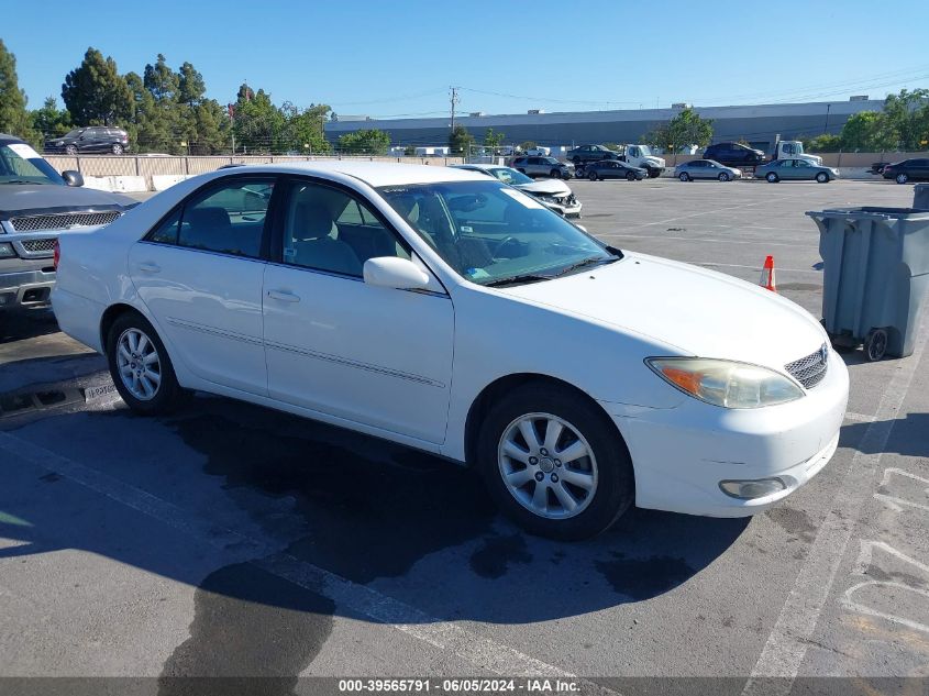 2003 Toyota Camry Xle VIN: JTDBE30K730179574 Lot: 39565791