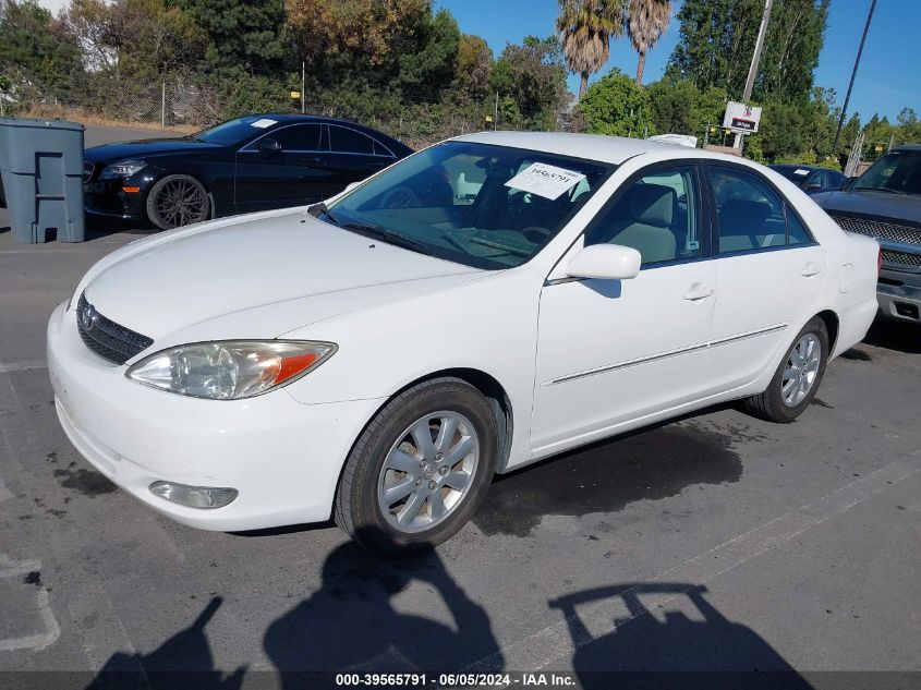 2003 Toyota Camry Xle VIN: JTDBE30K730179574 Lot: 39565791