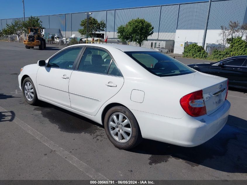 2003 Toyota Camry Xle VIN: JTDBE30K730179574 Lot: 39565791