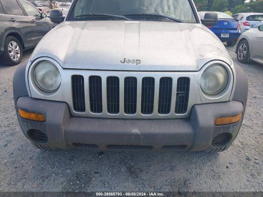 2003 Jeep Liberty Sport VIN: 1J4GK48K43W593685 Lot: 39565793