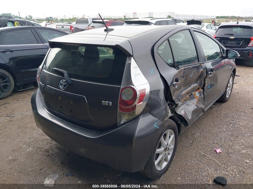 2014 Toyota Prius C Three VIN: JTDKDTB37E1566762 Lot: 39565806