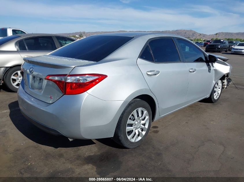 2015 Toyota Corolla S VIN: 5YFBURHE7FP267331 Lot: 39565807