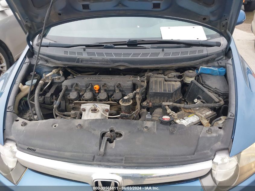 2008 Honda Civic Lx VIN: 1HGFA16548L107063 Lot: 39565811