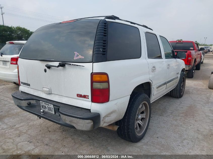 2002 GMC Yukon Sle VIN: 1GKEC13V02R300098 Lot: 39565812