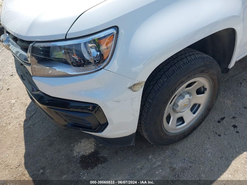 2022 Chevrolet Colorado 2Wd Short Box Wt VIN: 1GCGSBEA8N1298000 Lot: 39565833