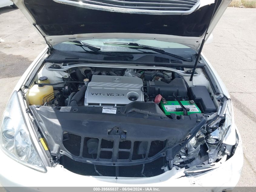 2005 Lexus Es 330 VIN: JTHBA30G455089231 Lot: 39565837