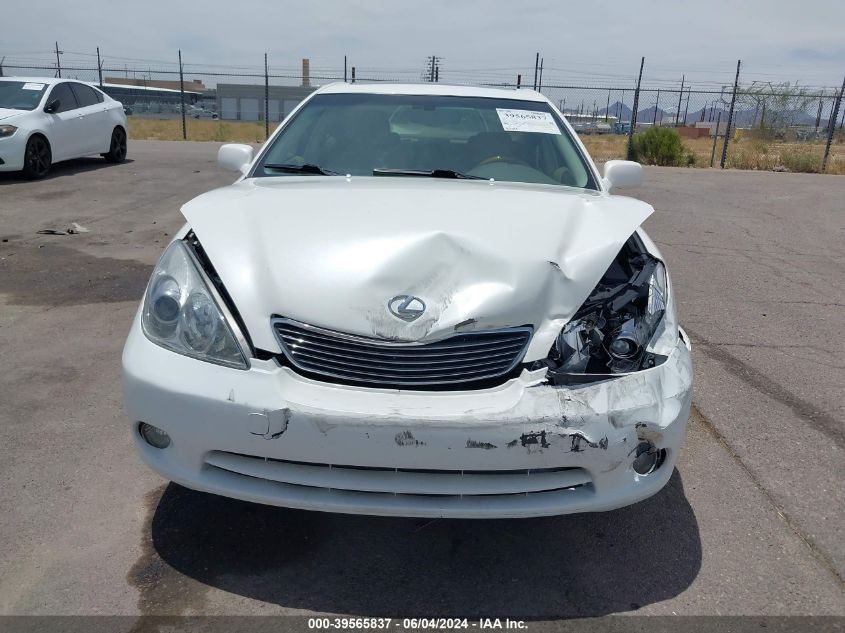 2005 Lexus Es 330 VIN: JTHBA30G455089231 Lot: 39565837