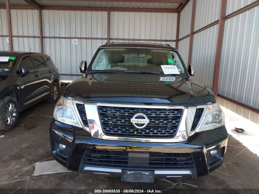 2020 Nissan Armada Sl 2Wd VIN: JN8AY2ND5LX015792 Lot: 39565838