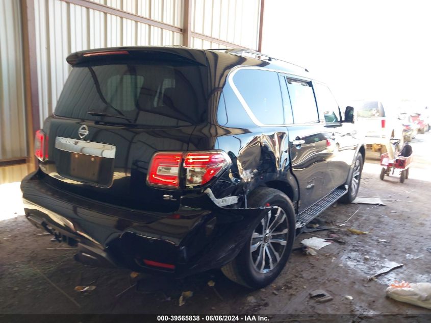 2020 Nissan Armada Sl 2Wd VIN: JN8AY2ND5LX015792 Lot: 39565838